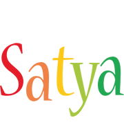 Satya birthday logo