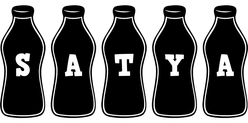 Satya bottle logo