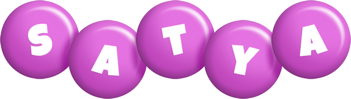 Satya candy-purple logo