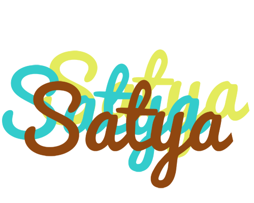 Satya cupcake logo