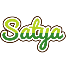 Satya golfing logo