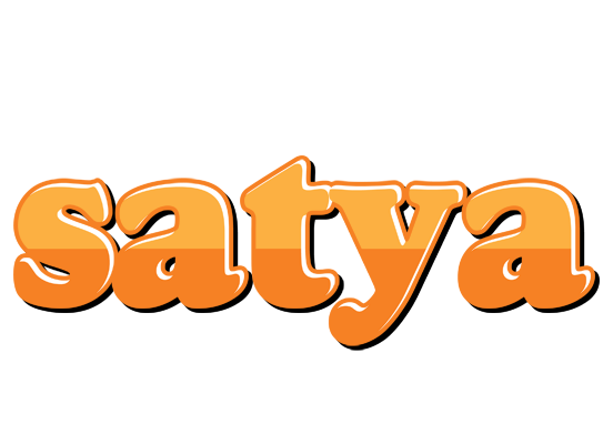 Satya orange logo