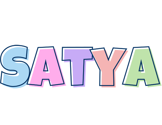 Satya pastel logo