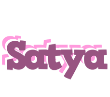 Satya relaxing logo