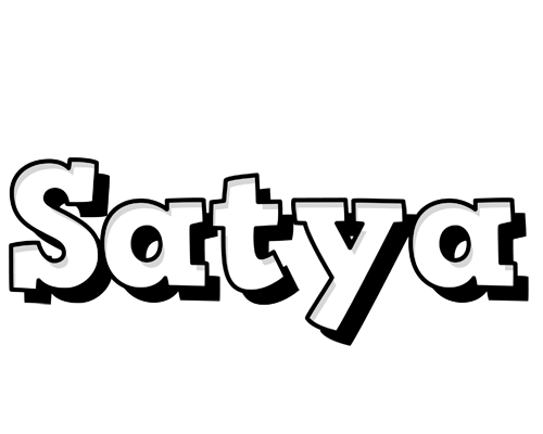 Satya snowing logo