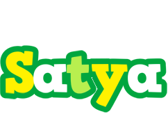 Satya soccer logo
