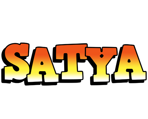 Satya sunset logo