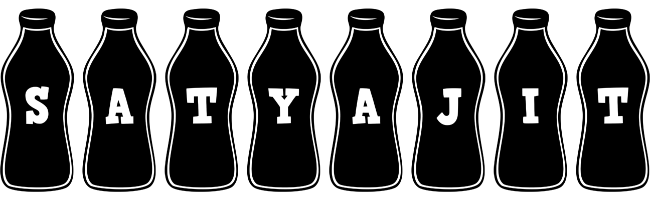 Satyajit bottle logo