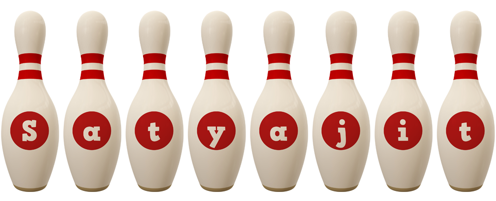 Satyajit bowling-pin logo
