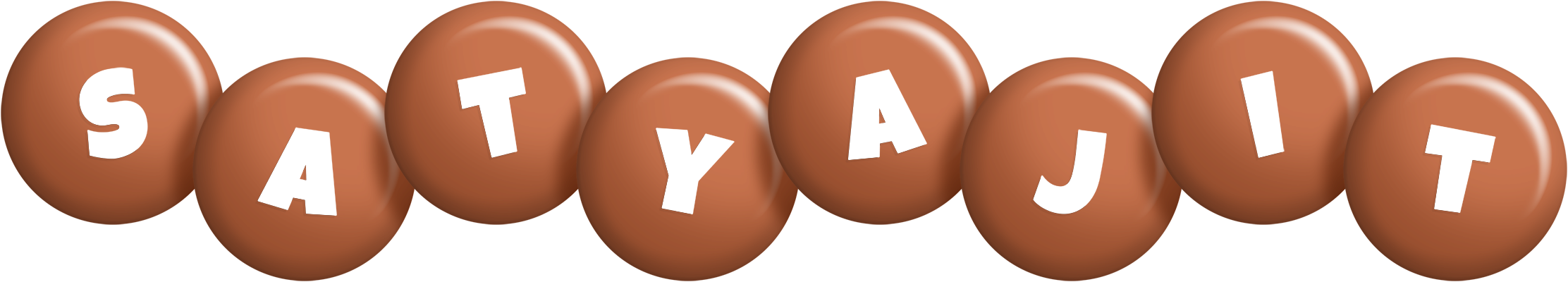 Satyajit candy-brown logo