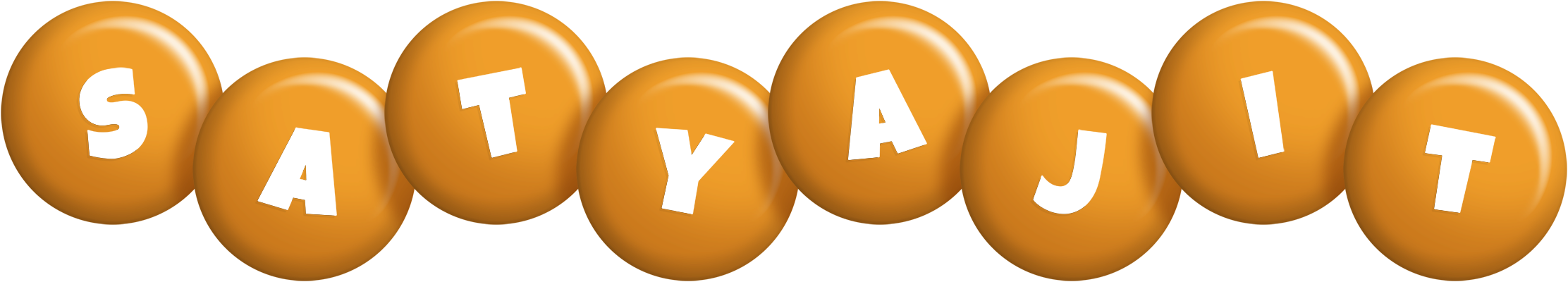 Satyajit candy-orange logo