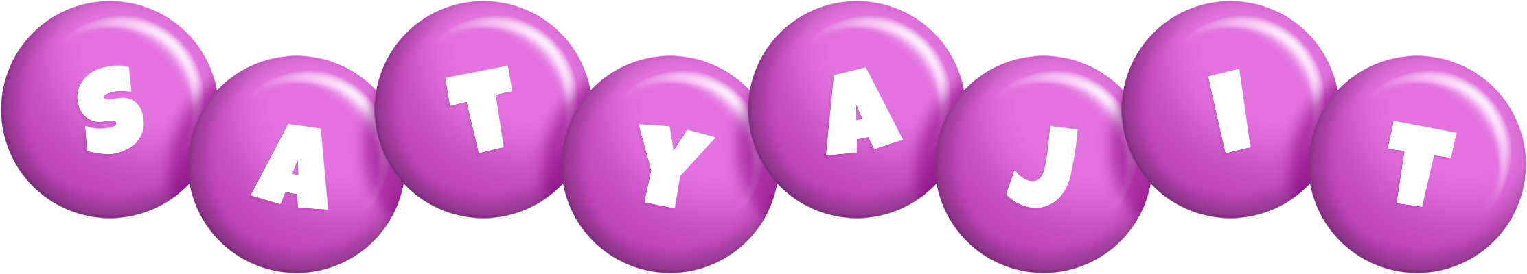 Satyajit candy-purple logo