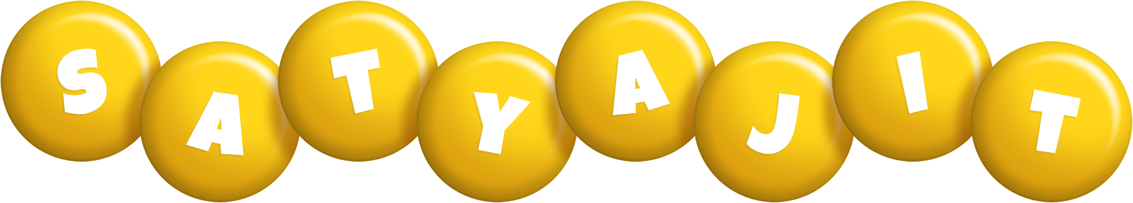 Satyajit candy-yellow logo