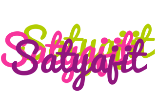 Satyajit flowers logo