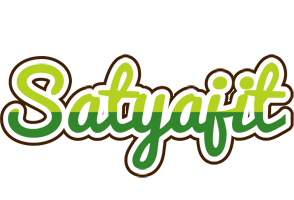 Satyajit golfing logo