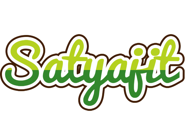Satyajit golfing logo