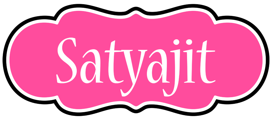 Satyajit invitation logo