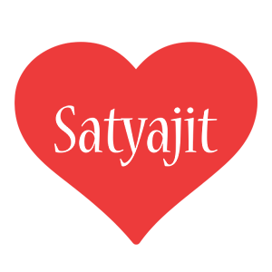 Satyajit love logo