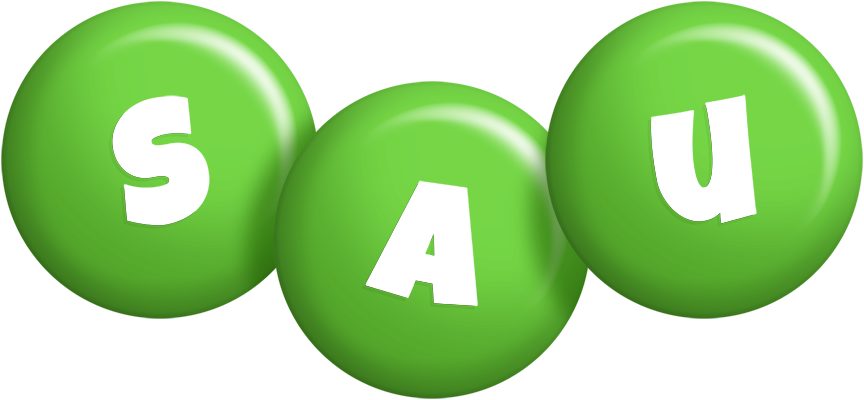 Sau candy-green logo