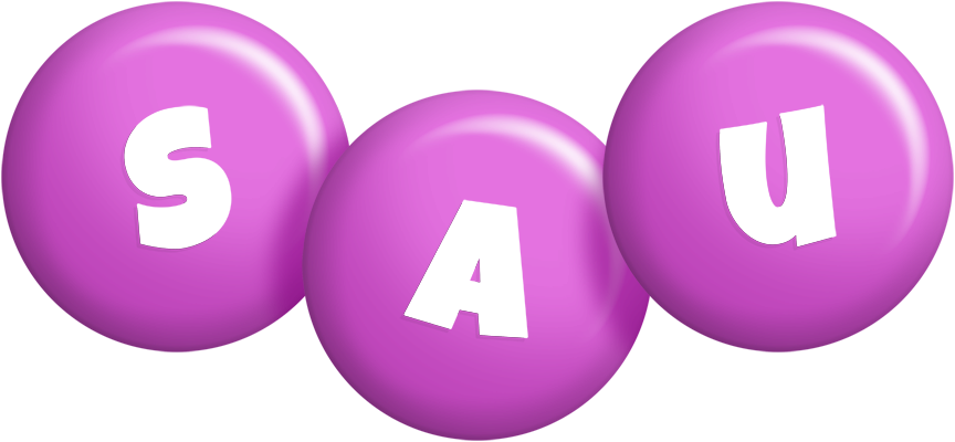 Sau candy-purple logo