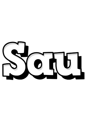 Sau snowing logo