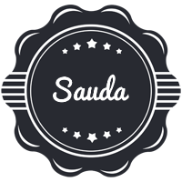 Sauda badge logo