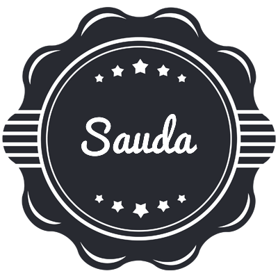 Sauda badge logo