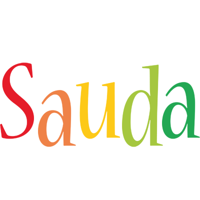 Sauda birthday logo