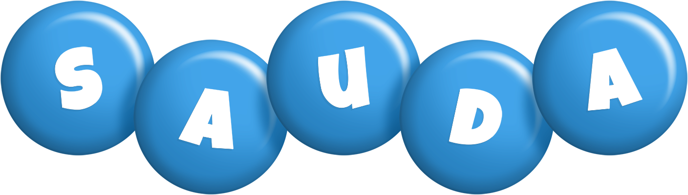 Sauda candy-blue logo