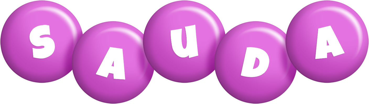 Sauda candy-purple logo