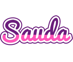 Sauda cheerful logo