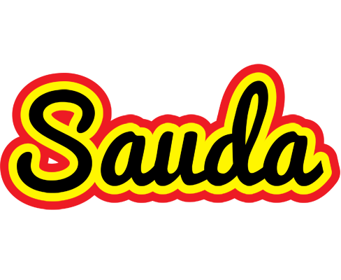 Sauda flaming logo