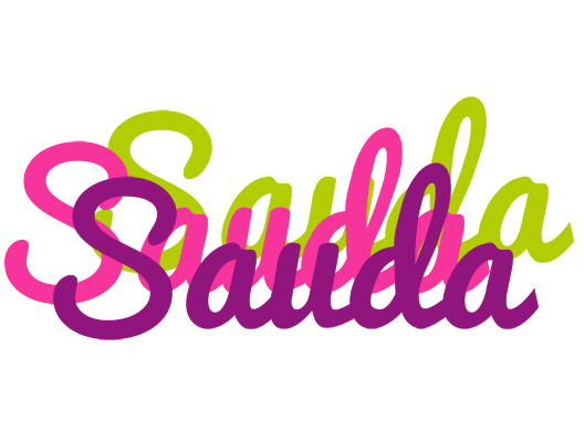 Sauda flowers logo