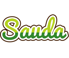 Sauda golfing logo