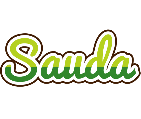 Sauda golfing logo