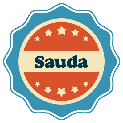 Sauda labels logo