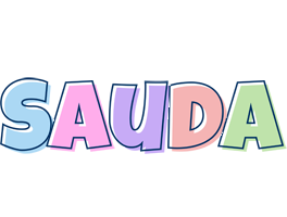 Sauda pastel logo