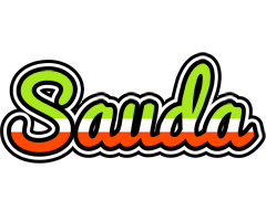 Sauda superfun logo