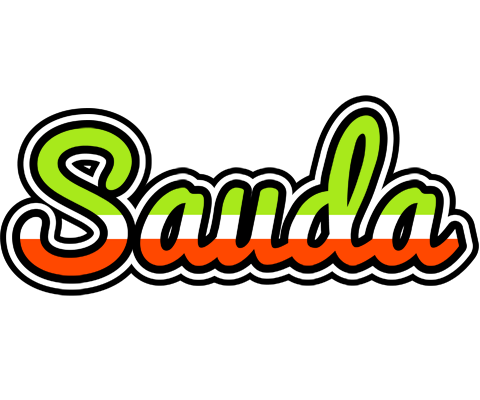 Sauda superfun logo
