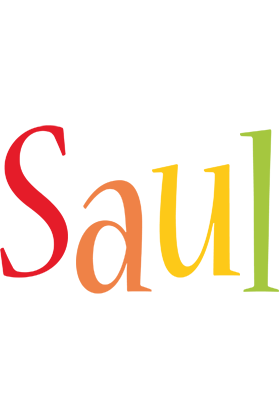 Saul birthday logo