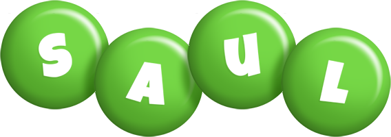 Saul candy-green logo