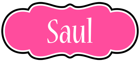 Saul invitation logo