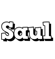 Saul snowing logo