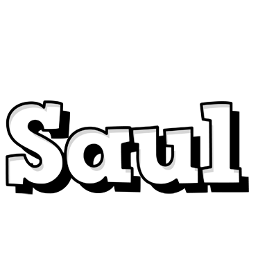 Saul snowing logo