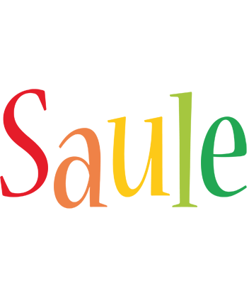 Saule birthday logo