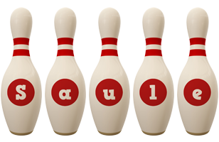 Saule bowling-pin logo