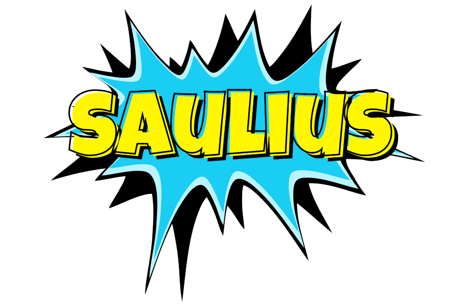 Saulius amazing logo