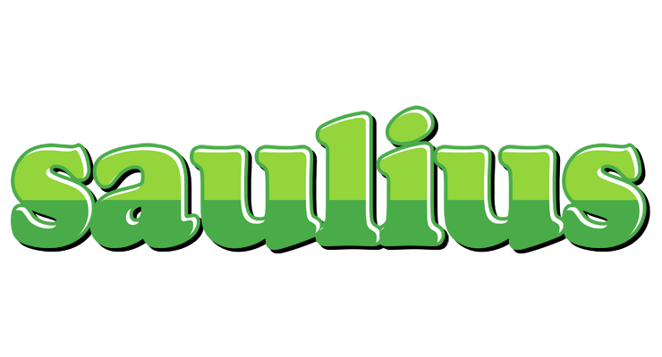 Saulius apple logo