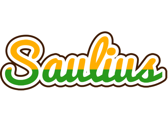 Saulius banana logo