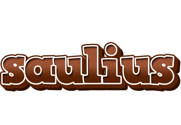 Saulius brownie logo